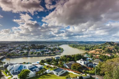 Aerial shot of Whanganui
