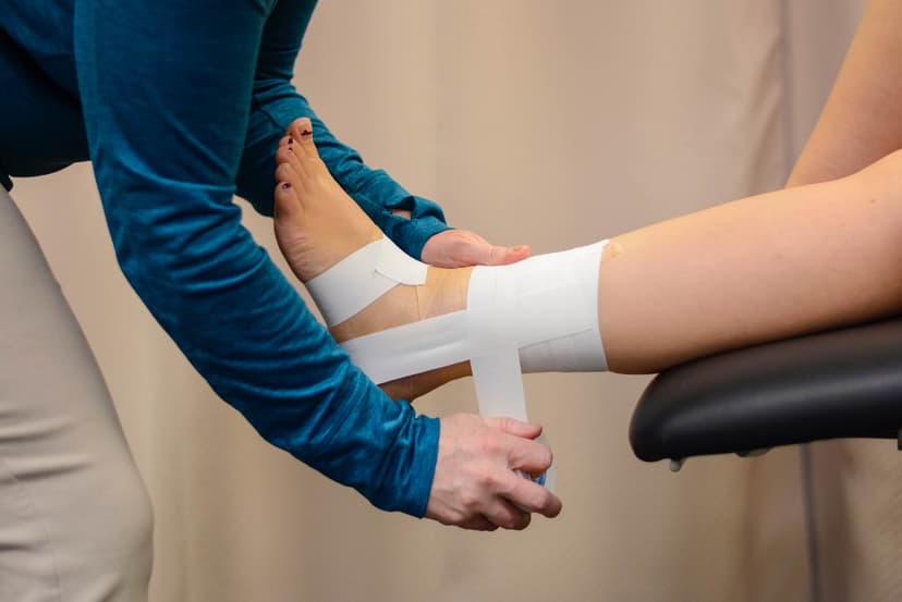 When to go see a physio for a sprained ankle