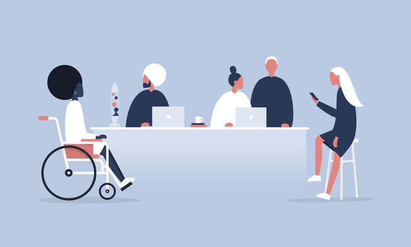 Managing health condition in interview
